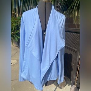 NWT Jones New York Light Jacket Powder Blue